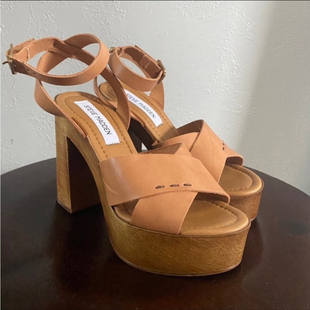 Steve Madden Leather Heels